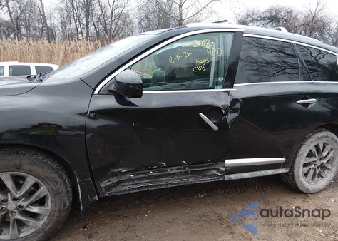 2013 Infiniti Jx35 z USA, uszkodzony, nr VIN 5N1AL0MM3DC334015